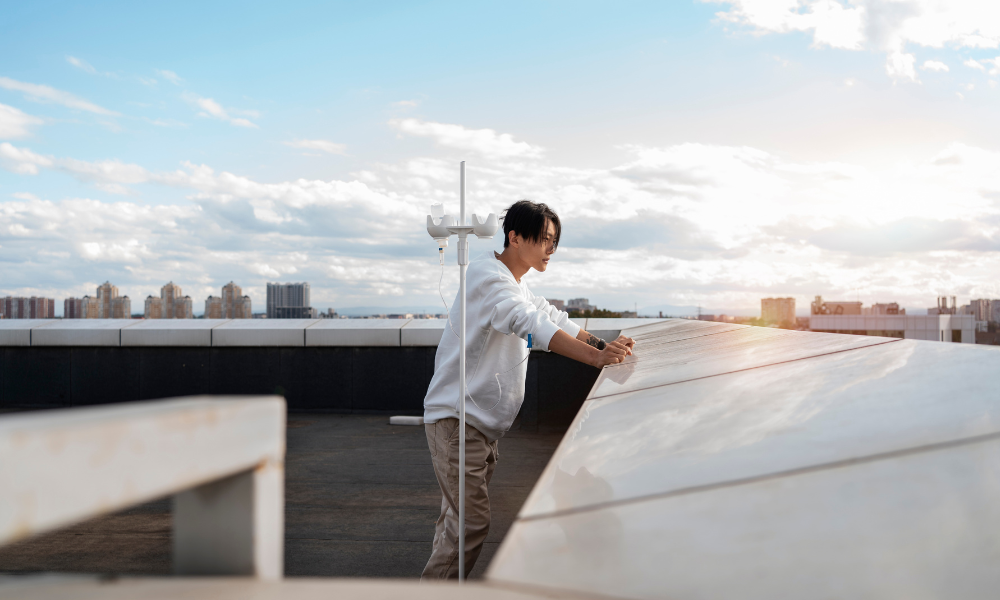 Understanding safety measures in commercial roofing with guardrails and fall protection systems